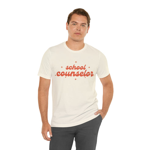 School Counselor Star Tee